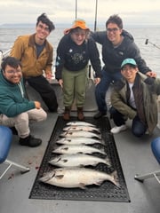 Fishing in Edmonds, Washington
