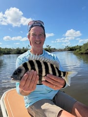 Fishing in Matlacha, Florida