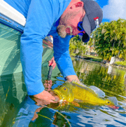 Peacock Bass fishing in Delray Beach, Florida