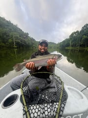 Fishing in Broken Bow, Oklahoma