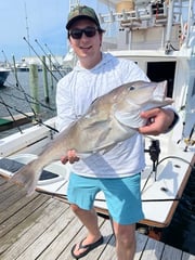 Fishing in Wanchese, North Carolina
