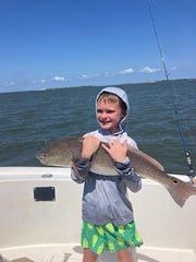 Fishing in Wanchese, North Carolina