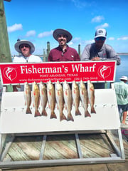 Fishing in Port Aransas, Texas