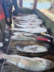 Fishing in Port Mansfield, Texas