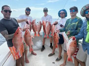 Fishing in Port O'Connor, Texas