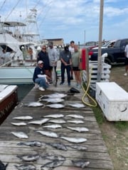 Fishing in Wanchese, North Carolina