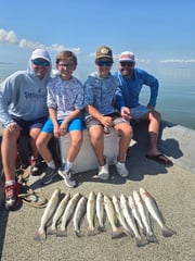 Fishing in Galveston, Texas