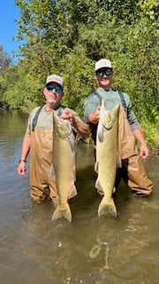 Fishing in Stanwood, Michigan