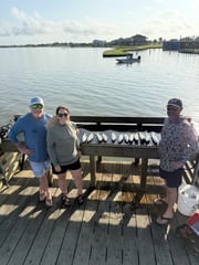 Fishing in Port O'Connor, Texas