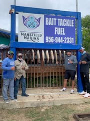 Fishing in Port Isabel, Texas