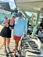 Fishing in Rockport, Texas