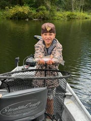Fishing in Broken Bow, Oklahoma