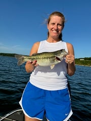 Fishing in Cape Fair, Missouri