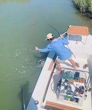 Redfish fishing in Johns Island, South Carolina