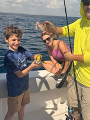 Fishing in Palm Beach Shores, Florida
