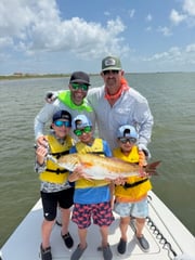 Fishing in Port O'Connor, Texas