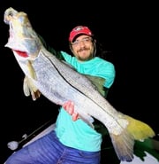 Fishing in Port Canaveral, Florida