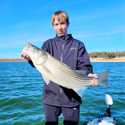 Fishing in Lake Whitney