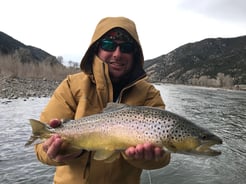 Fishing in Yellowstone River