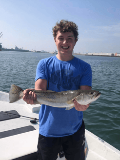 Fishing in Port Isabel