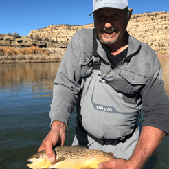 Fishing in Navajo Dam