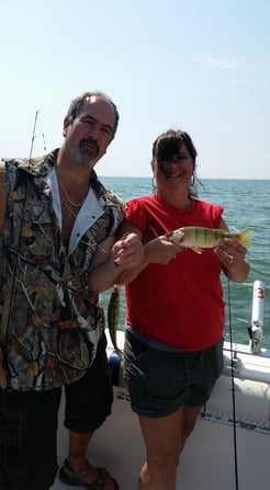 Fishing in Lakeside Marblehead