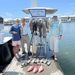 Fishing in Port Isabel