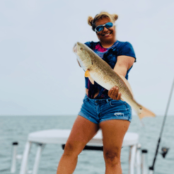 Fishing in Port Isabel