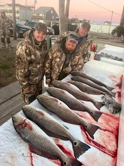Fishing in Port O'Connor, Texas