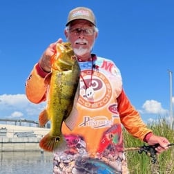 Peacock Bass Fishing in Okeechobee, Florida, USA