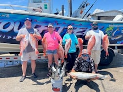 Barracuda, Mahi Mahi, Red Snapper Fishing in Etoile, Texas
