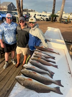 Fishing in Port O'Connor, Texas