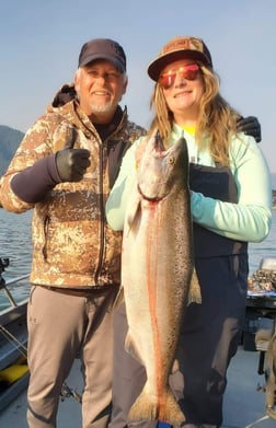 Chinook Salmon Fishing in Montesano, Washington