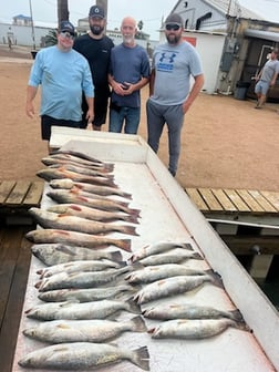 Fishing in Port O'Connor, Texas