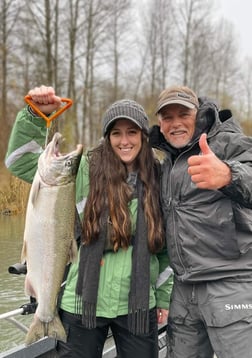 Chinook Salmon Fishing in Montesano, Washington