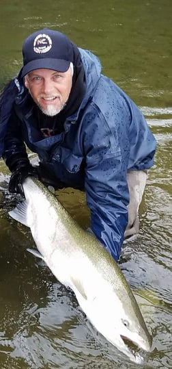 Chinook Salmon Fishing in Montesano, Washington