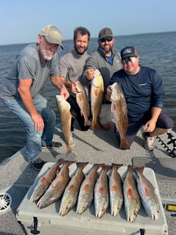 Fishing in Port O'Connor, Texas