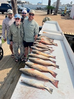 Fishing in Port O'Connor, Texas