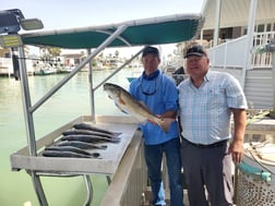 Fishing in Port Isabel, Texas