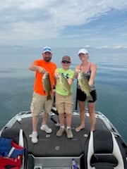 Fishing in Belle River, Canada