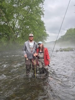 Fishing in Broken Bow, Oklahoma