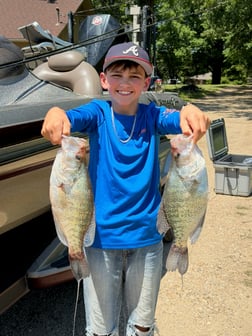 Fishing in Sardis, Mississippi