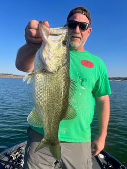 Fishing in Canyon Lake, Texas