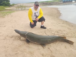 Fishing in Coldspring, Texas