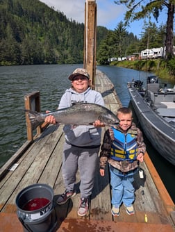 Fishing in Lincoln City, Oregon
