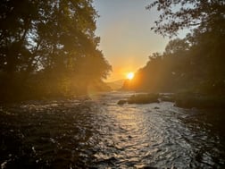 Fishing in Broken Bow, Oklahoma