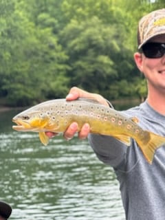 Fishing in Roswell, Georgia