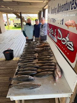 Fishing in Eden Isle, Louisiana