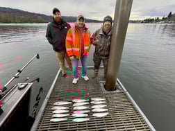 Fishing in Lake Stevens, Washington