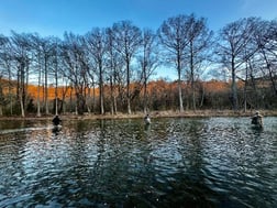 Fishing in Broken Bow, Oklahoma